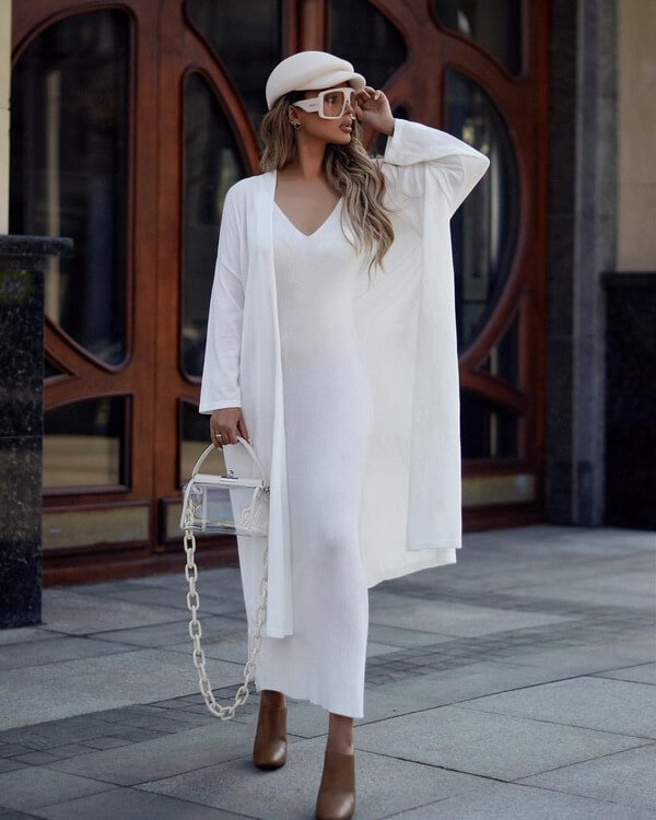 Modetrends für weiße Kleider 2021-2022 - 2