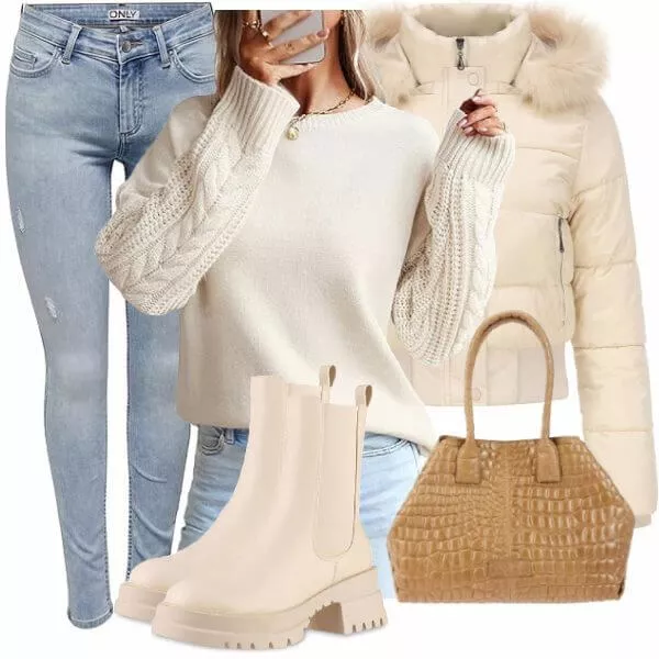 Winter Outfits Komplette Outfit für Frauen