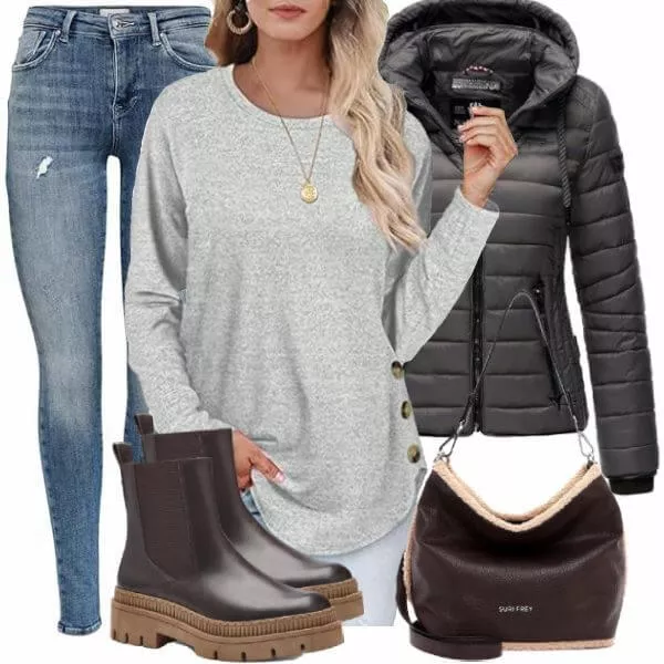 Winter Outfits Komplette Outfit für Frauen