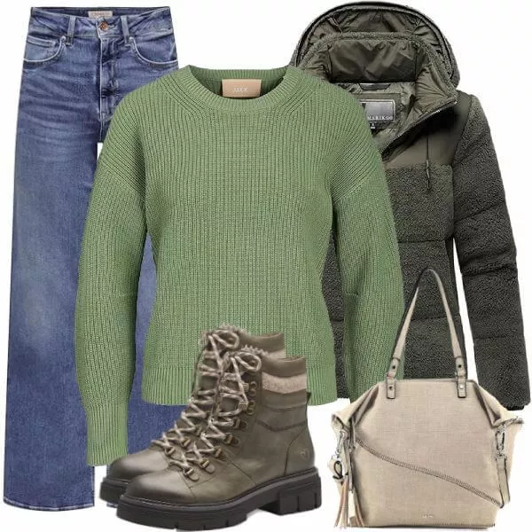 Winter Outfits Komplette Outfit für Damen