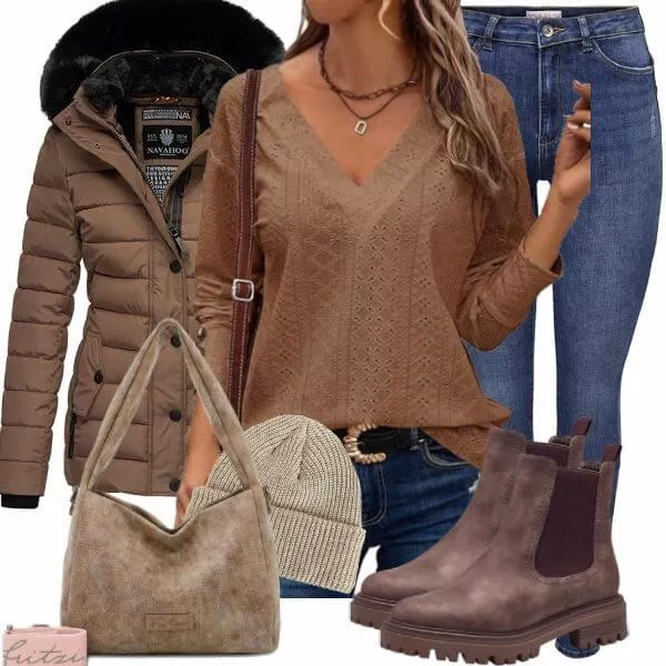 Winter Outfits Komplette Outfit für Frauen