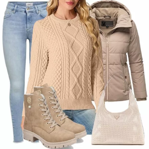 Winter Outfits Komplette Outfit für Frauen