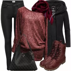 Winter Outfits Damen Komplette Outfit