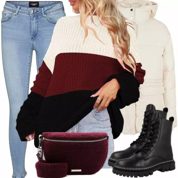 Winter Outfits Komplette Outfit für Frauen