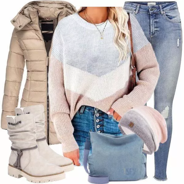 Winter Outfits Komplette Outfit für Frauen