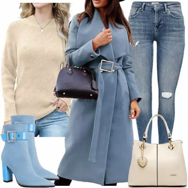 Winter Outfits Damen Komplette Outfit