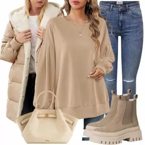 Winter Outfits Komplette Outfit für Frauen