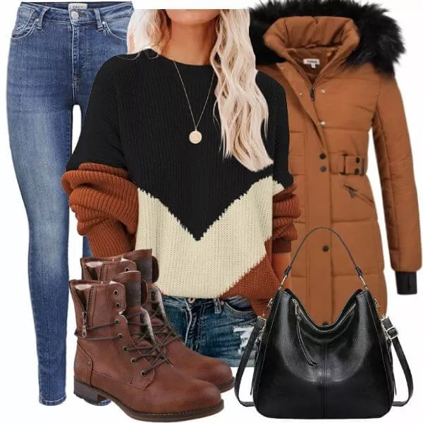 Winter Outfits Damenoutfit für Winter