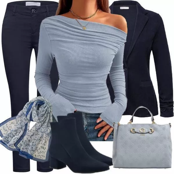 Business Outfits Moderner Business-look outfit