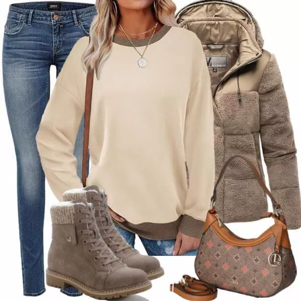 Winter Outfits Komplette Outfit für Frauen