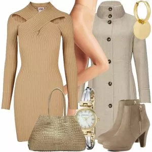 Winter Outfits Coller Look für den Winter