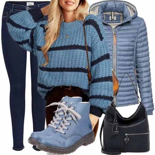 Winter Outfits Damen Komplette Outfit