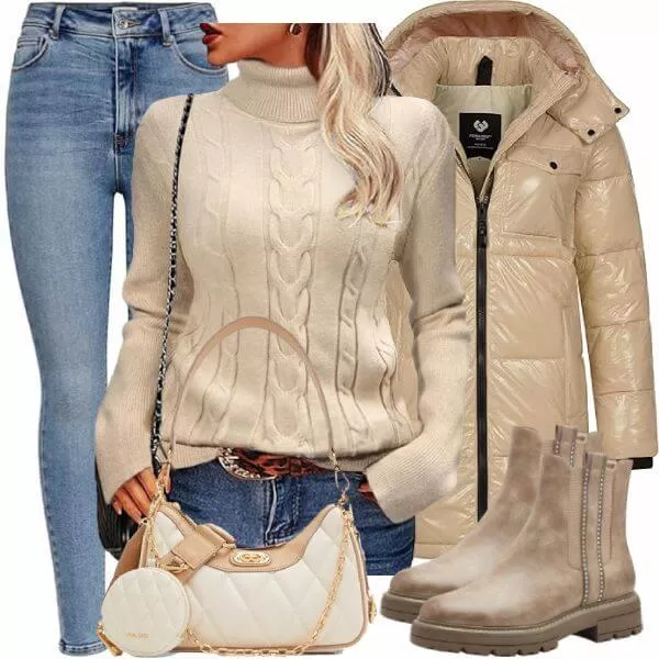 Winter Outfits Komplette Outfit für Frauen