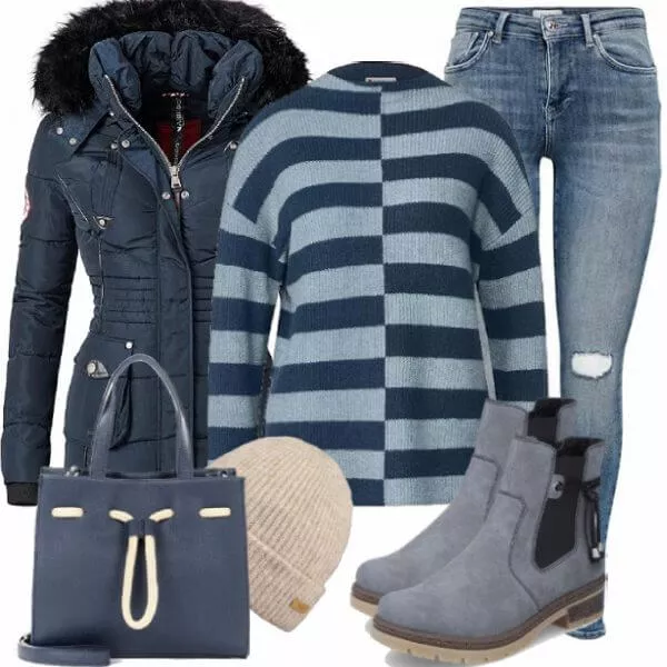 Winter Outfits Komplette Outfit für Frauen