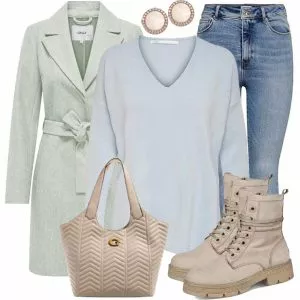 Winter Outfits Damen Komplette Outfit