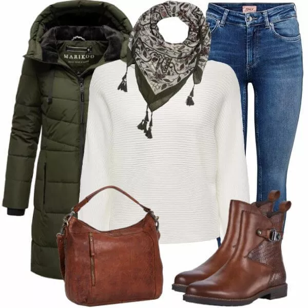 Winter Outfits Damenoutfit für Winter