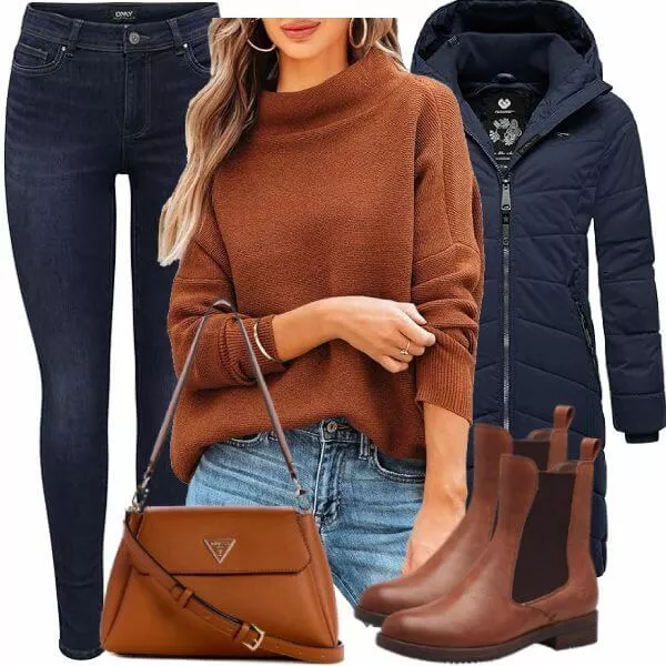 Winter Outfits Komplette Outfit für Damen