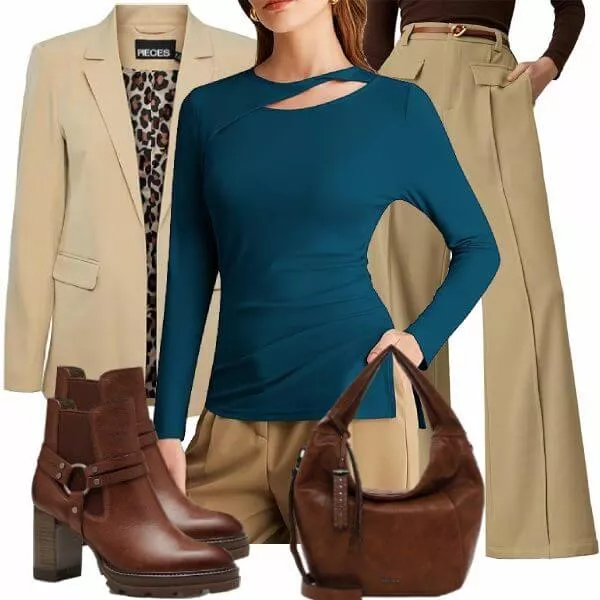 Business Outfits Moderner Business-look outfit