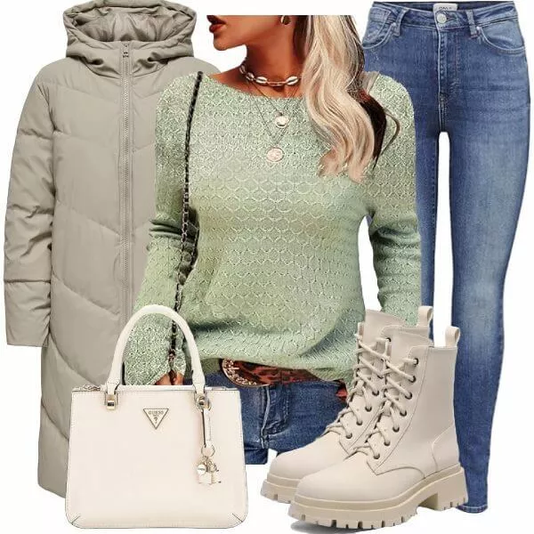 Winter Outfits Komplette Outfit für Damen