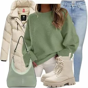 Winter Outfits Komplette Outfit für Frauen