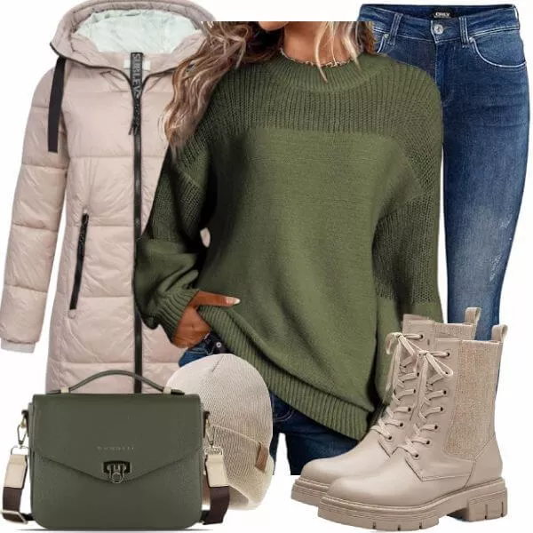 Winter Outfits Komplette Outfit für Frauen