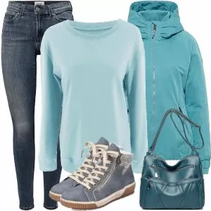 Winter Outfits Komplette Outfit für Damen