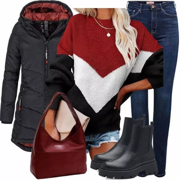 Winter Outfits Komplette Outfit für Frauen