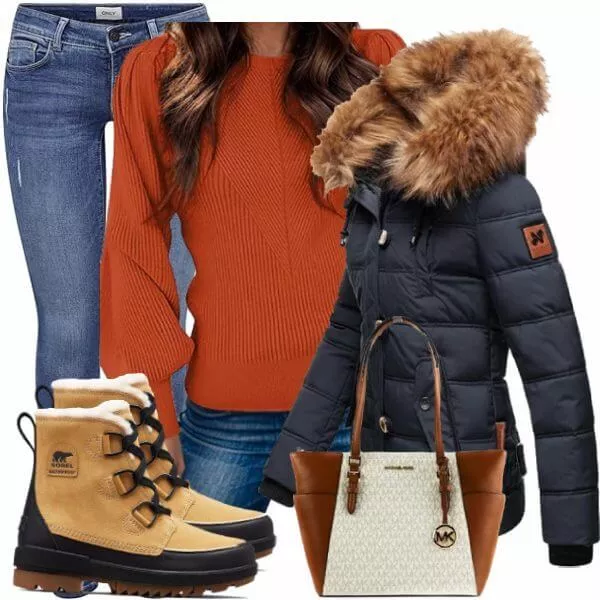 Winter Outfits Komplette Outfit für Frauen