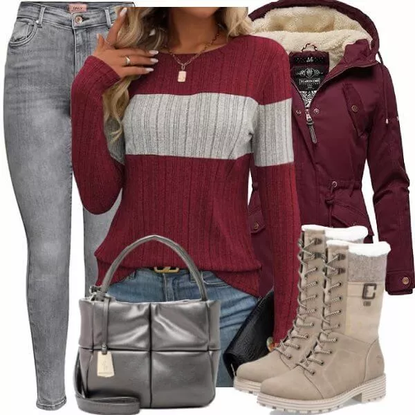 Winter Outfits Komplette Outfit für Frauen