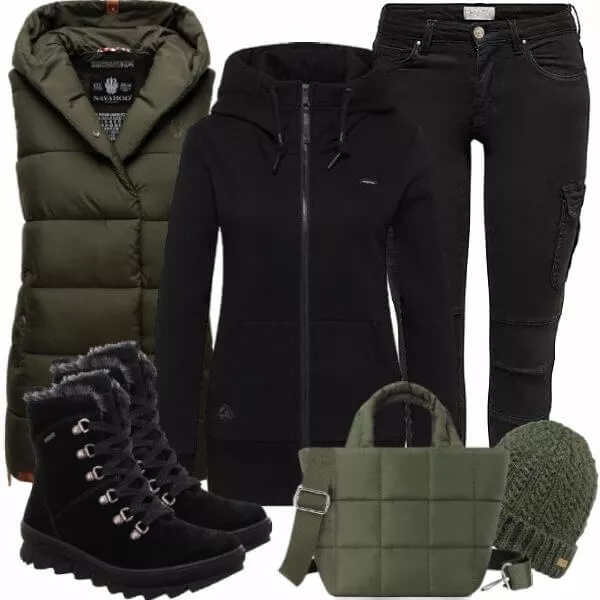 Winter Outfits Komplette Outfit für Damen