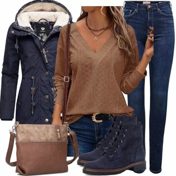 Winter Outfits Komplette Outfit für Frauen