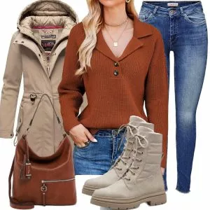 Winter Outfits Komplette Outfit für Frauen