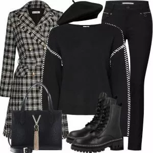 Winter Outfits Coller Look für den Winter