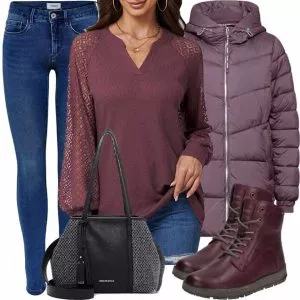 Winter Outfits Komplette Outfit für Frauen