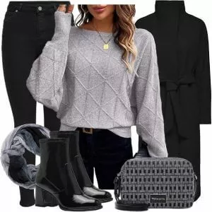 Winter Outfits Elegantes Outfit für Winter
