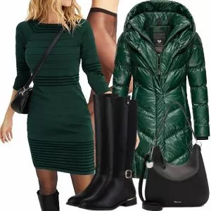 Winter Outfits Damen Komplette Outfit