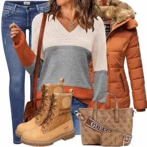 Winter Outfits Casual Outfit für Damen