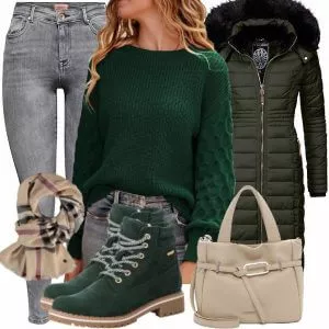 Winter Outfits Damenoutfit für Winter