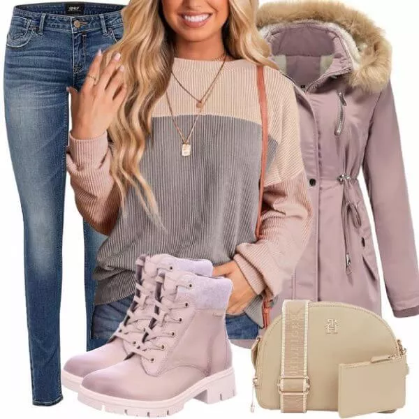 Winter Outfits Damenoutfit für Winter