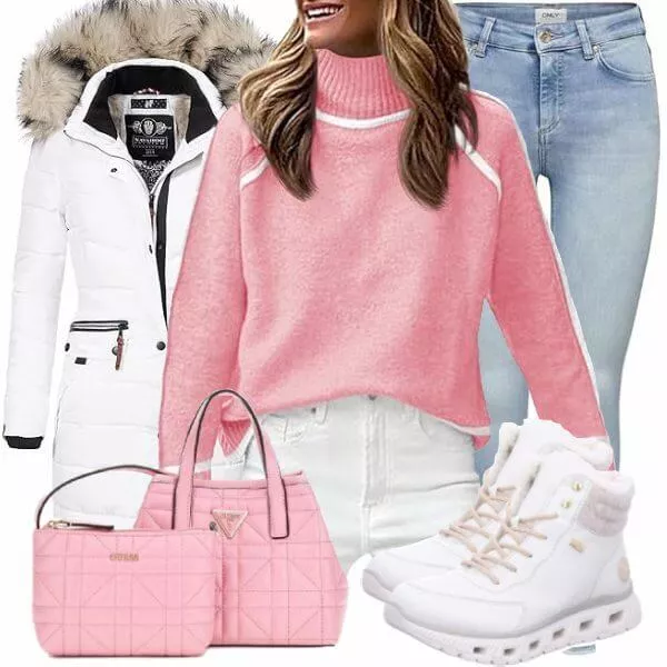 Winter Outfits Moderner Winter-Look Outfit