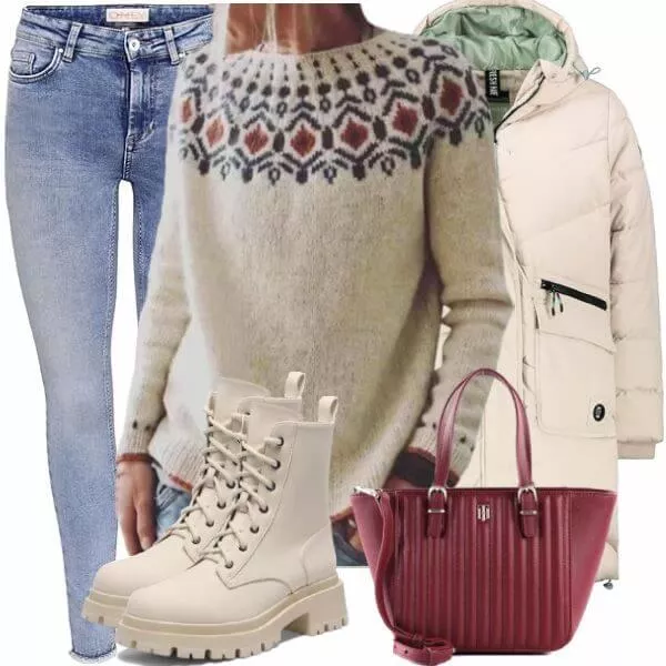 Winter Outfits Damenoutfit für Winter