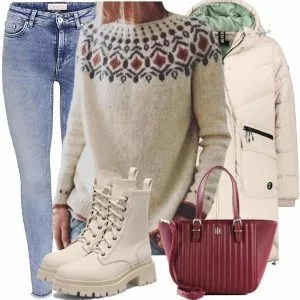 Winter Outfits Damenoutfit für Winter