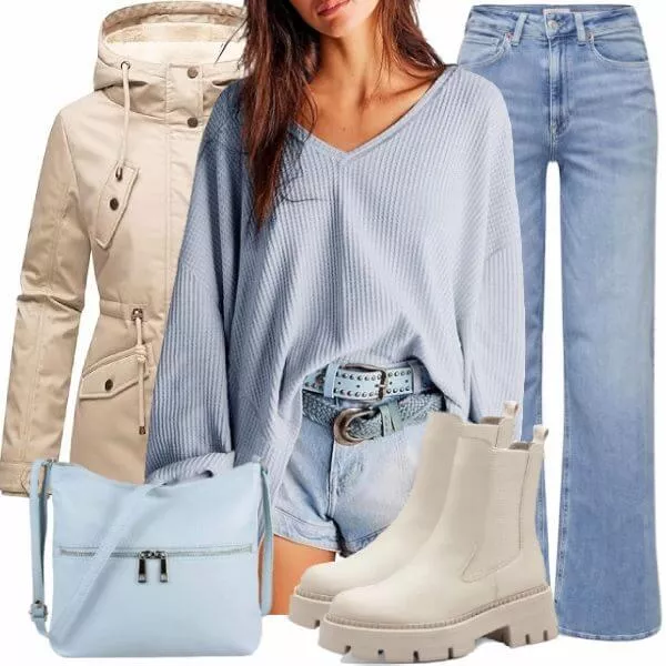 Winter Outfits Stylische Frauen Outfit