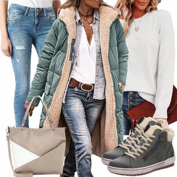 Winter Outfits Komplette Outfit für Frauen