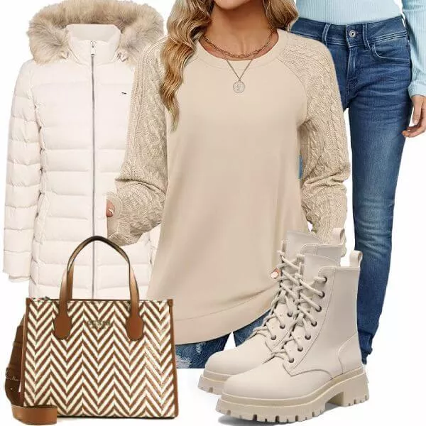 Winter Outfits Komplette Outfit für Frauen