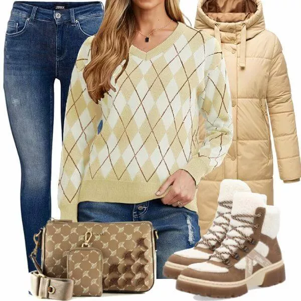 Winter Outfits Komplette Outfit für Frauen