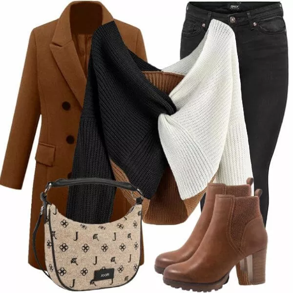 Winter Outfits Moderner Winter-Look Outfit