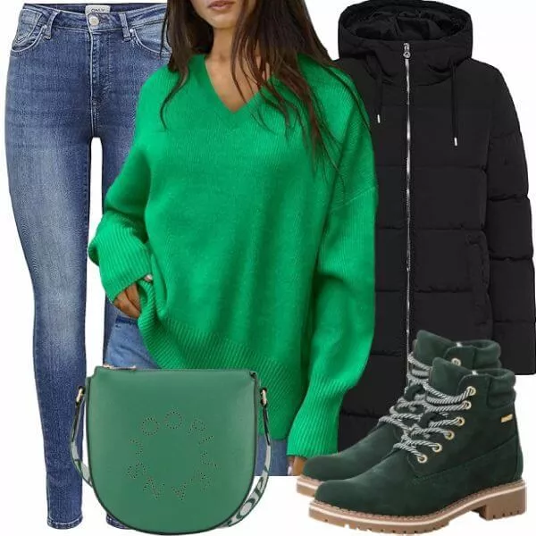 Winter Outfits Damen Komplette Outfit