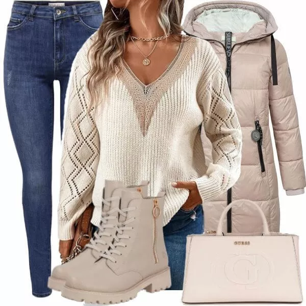 Winter Outfits Komplette Outfit für Frauen