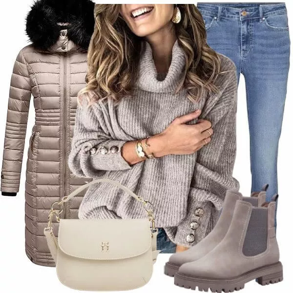 Winter Outfits Komplette Outfit für Frauen